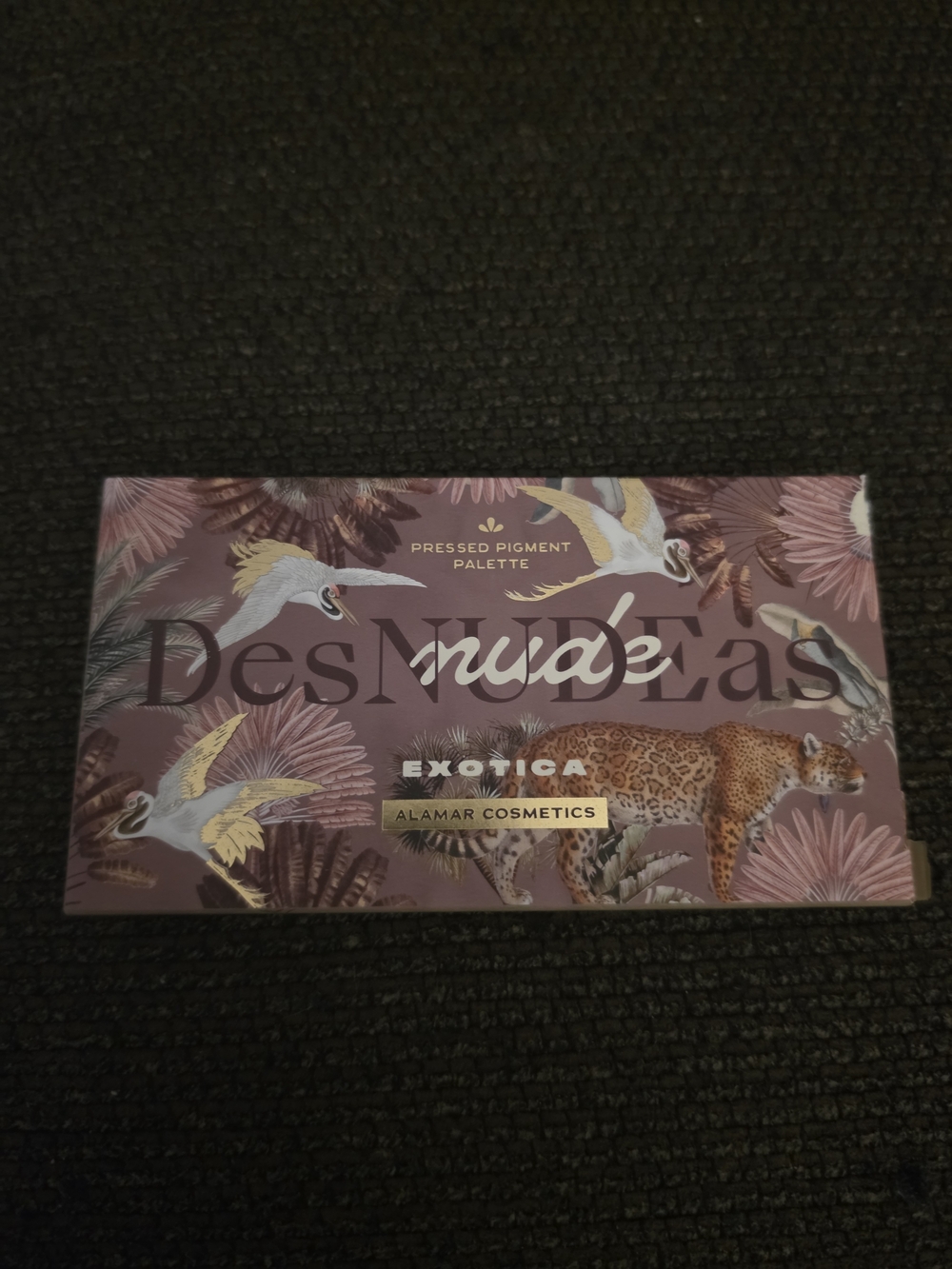 Alamar Cosmetics Exotica "Nude" Pressed Pigment Palette - Mauve Floral